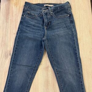 Levis 311 Dark Blue Shaping Skinny Jeans